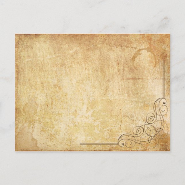 Cartão Postal Antiguidades Vintage (Frente)