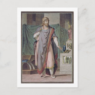 Cartão Postal Antiochus, fantasia de "Berenice", por Jean Racine