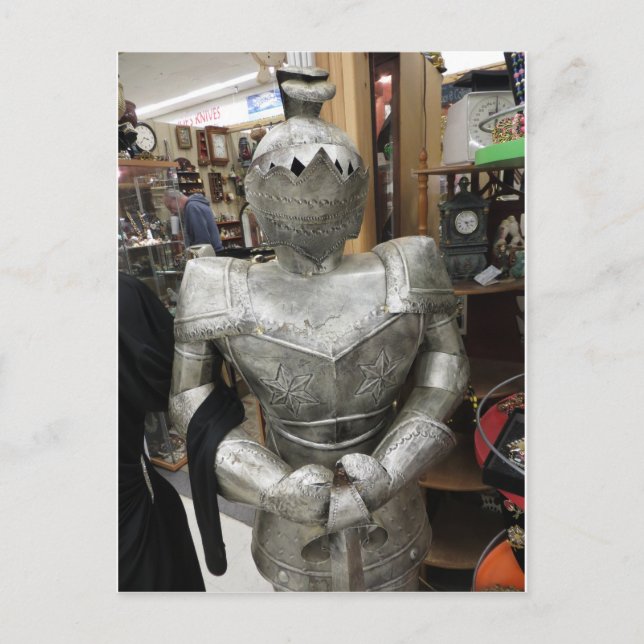 Cartão Postal Antique Armor (Frente)