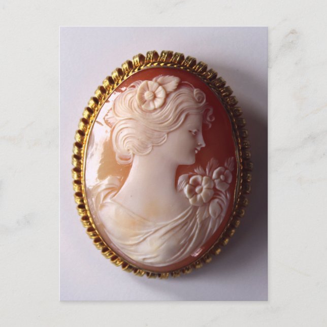 Cartão Postal Antique Cameo (Frente)