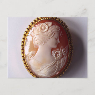 Cartão Postal Antique Cameo