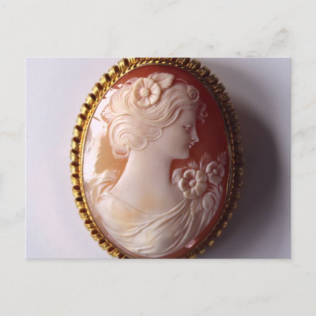 Cartão Postal Antique Cameo (Frente)
