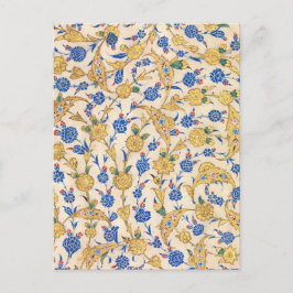 Cartão Postal Antique Oriental Sultan Design