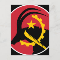 Antope de Angola Sable Bandeira Nacional Angolana