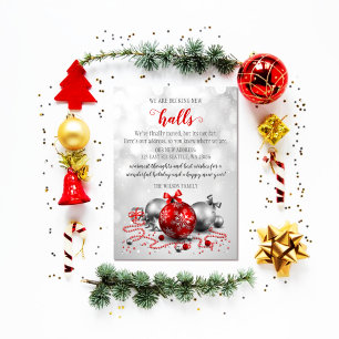 Cartão Postal Anunciamento Festivo Dos Novos Halls