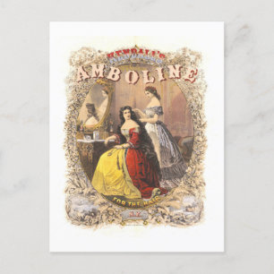 Cartão Postal Anúncio Antigo da Amboline da Kendall