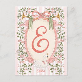 Cartão Postal Anúncio de Bebê - Princesa Cisne