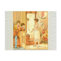 Anúncio de corset vitoriano