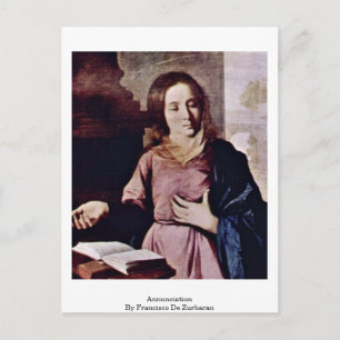 Cartão Postal Anúncio De Francisco De Zurbaran