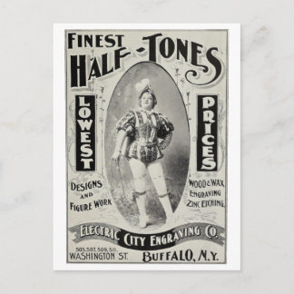 Cartão Postal "Anúncio de Graduação de Cidade Elétrica"