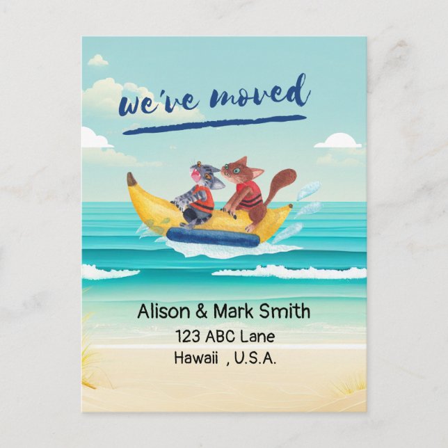 Cartão Postal Anúncio de Movimento dos Amantes da Sede Nova Casa (Frente)