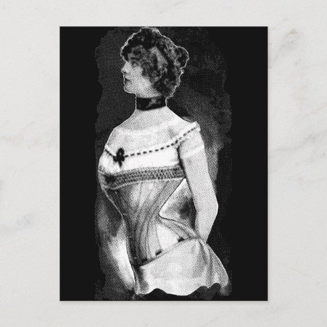 Cartão Postal Anúncio do conjunto 1900 (Frente)