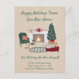 Cartão Postal Anúncio em Movimento   Nova casa para as férias