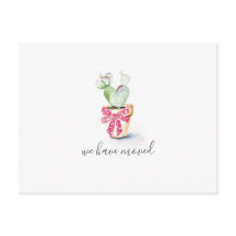 Anúncio Movimentado de Novo Feriado Doméstico Cact