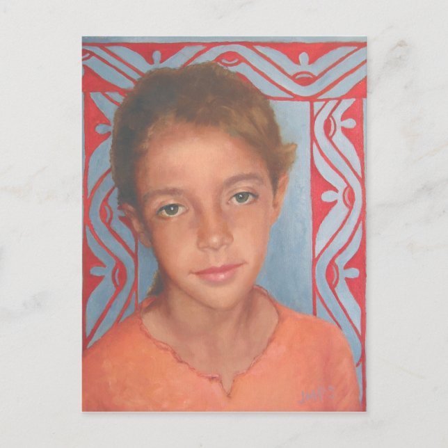 Cartão Postal Anya (Frente)