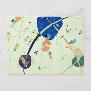 Cartão Postal Ao Azul, 1939 por Wassily Kandinsky
