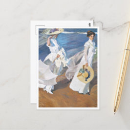 Cartão Postal Ao longo do litoral, Joaquín Sorolla