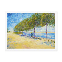 Ao longo do Sena por Vincent Van Gogh