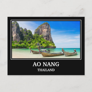 Cartão Postal Ao Nang Tailândia