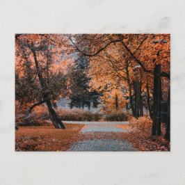 CARTÃO POSTAL AOS PÉS DO OUTONO