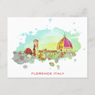 Cartão Postal *~* AP12 Florence Itália Firenze Italia Artsy
