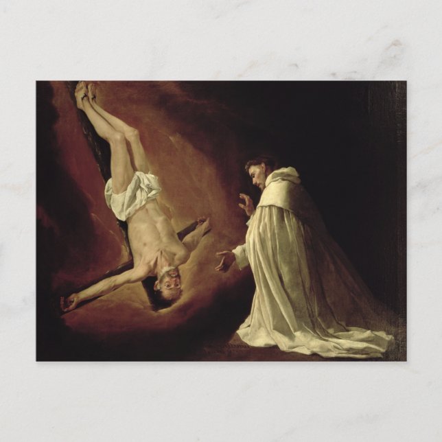 Cartão Postal Aparência da Rua. Peter para a Rua. Peter Nolasco (Frente)