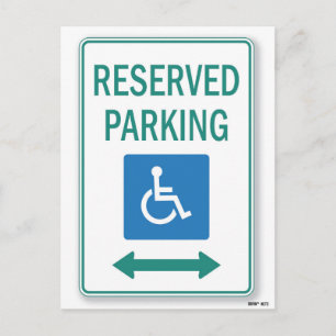 Cartão Postal Aparentemente, Perdeu o Sinal de Estacionamento De