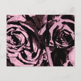 Cartão Postal Apenas algumas Rosas