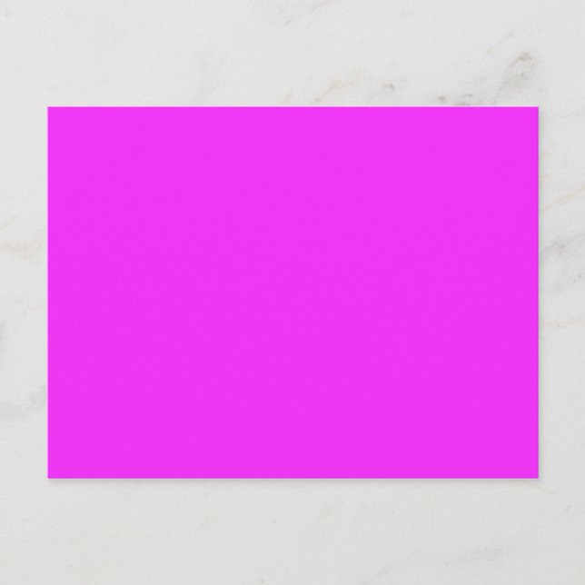 Cartão Postal APENAS COR - rosa (Frente)