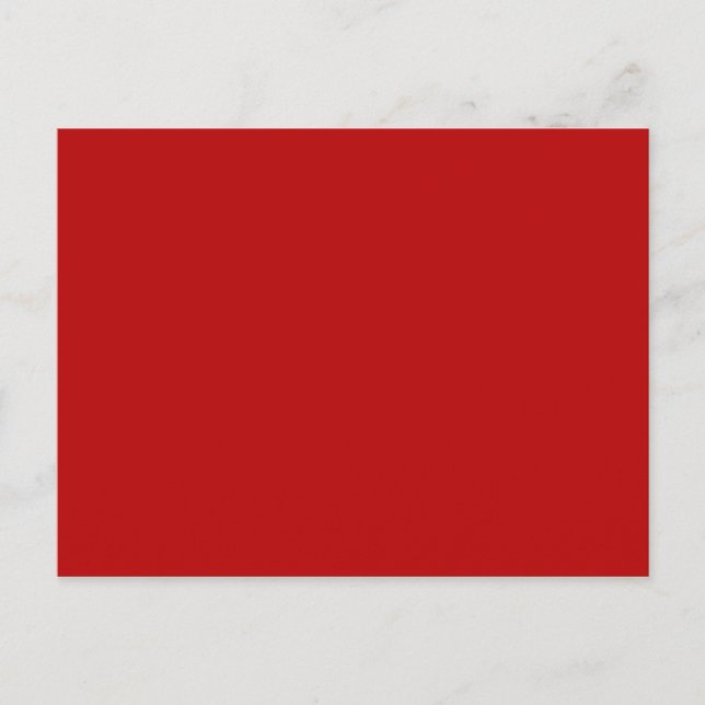 Cartão Postal APENAS COR - vermelho (Frente)
