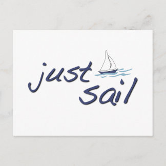 Cartão Postal Apenas Sail