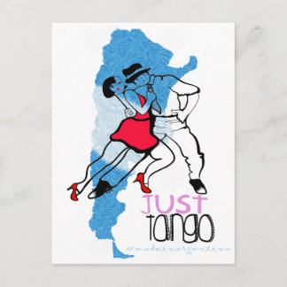 Cartão Postal Apenas Tango Feito na Argentina