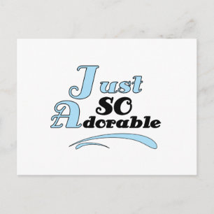 Cartão Postal Apenas tão adorável