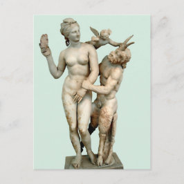Cartão Postal Aphrodite, Pan and Eros Postcard