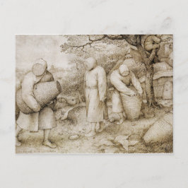 Cartão Postal Apicultores por Pieter Bruegel, o Velho