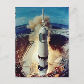 Cartão Postal Apollo 11 Desligamento