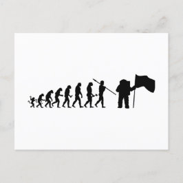 Cartão Postal Apollo 11 Mondlandung Evolutionstheorie