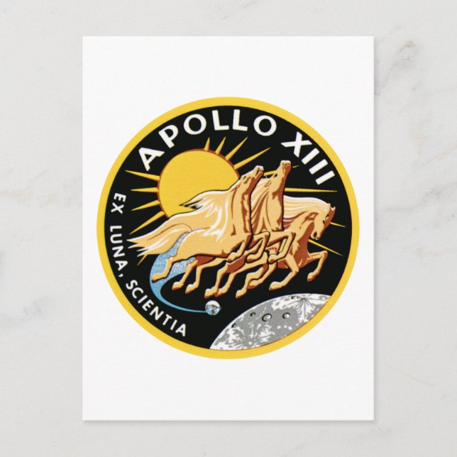 Cartão Postal Apollo 13 (Frente)
