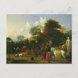 Cartão Postal Após a Caça, c.1644