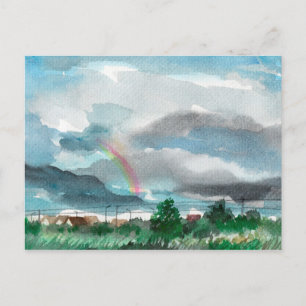 Cartão Postal Após Chuva