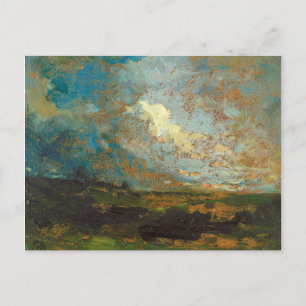 Cartão Postal Após o Chá - Edward Mitchell Banister