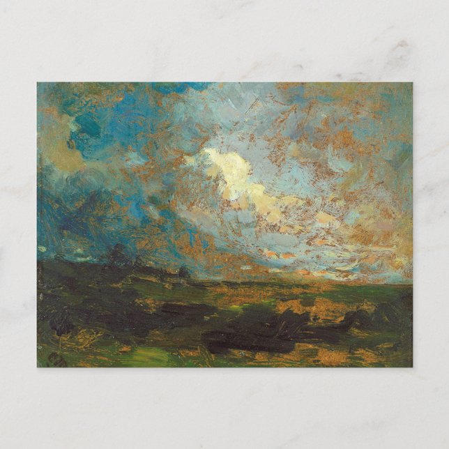 Cartão Postal Após o Chá - Edward Mitchell Banister (Frente)