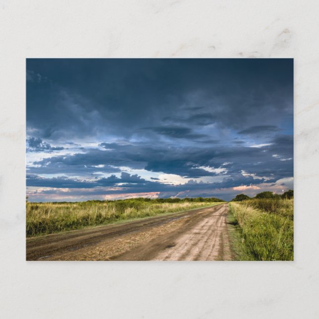 Cartão Postal Após um tormento (Frente)