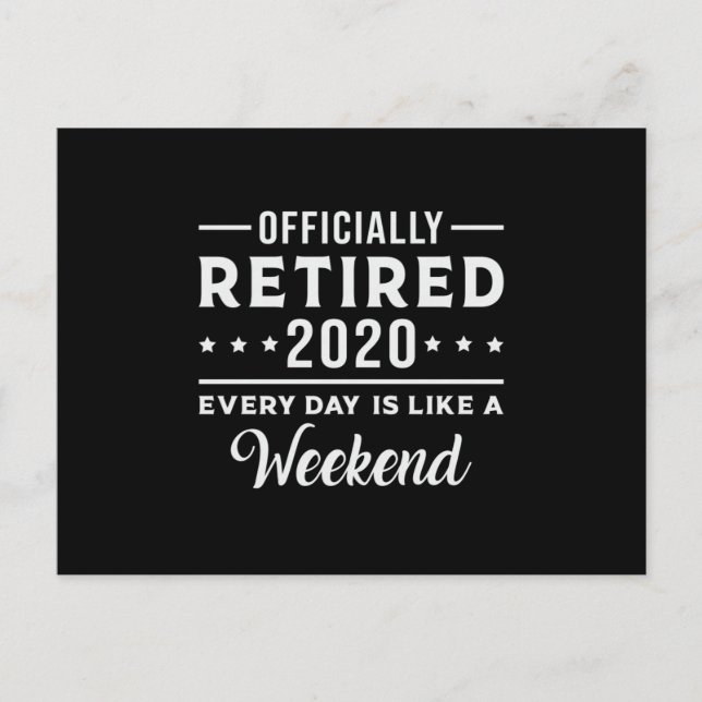 Cartão Postal Aposentadoria Aposentada 2020 Aposentem Vovô Engra (Frente)