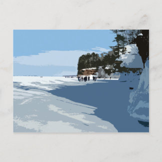 Cartão Postal Apostle Islands National Lakeshore ICE CAVES
