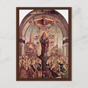 Cartão Postal Apoteose De Ruas. Ursula De Carpaccio Vittore