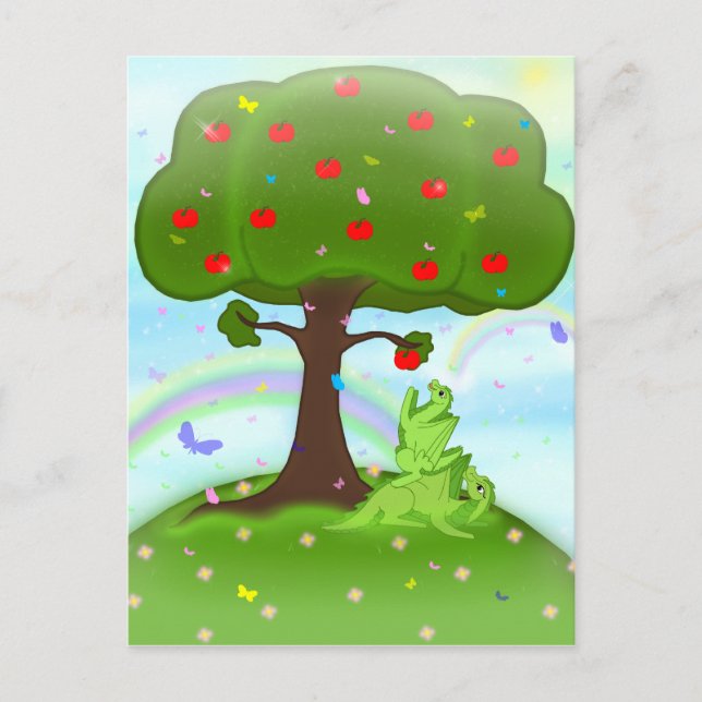 Cartão Postal Appel mágico (Frente)