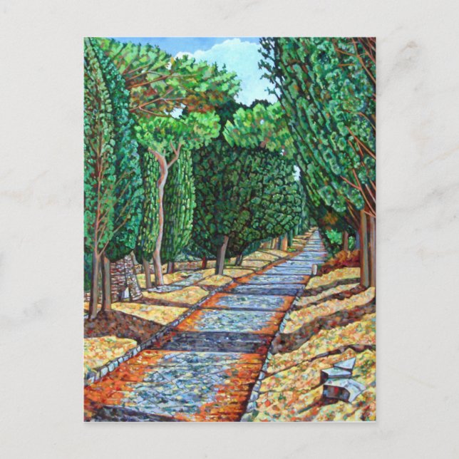 Cartão Postal Appia Antica (Frente)