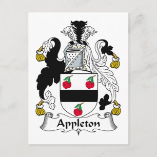 Cartão Postal Apple Family Crest