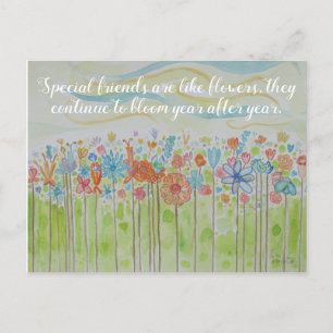 Cartão Postal Apreciação de Amizade